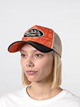 Бейсболка VON DUTCH арт. VD/1/CT/SUBL/14  (оранжевый / черный)